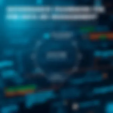 Governance Framework for Data Management Chart depicting the governance framework for data management