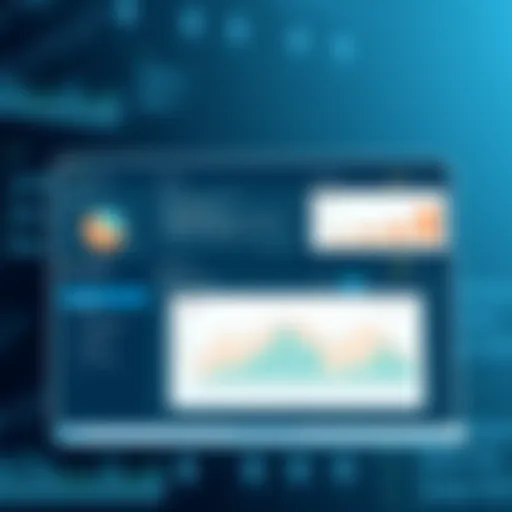 Visual representation of Urchin Analytics dashboard