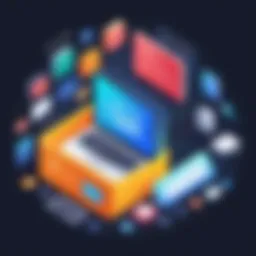 Diagram illustrating web storage types