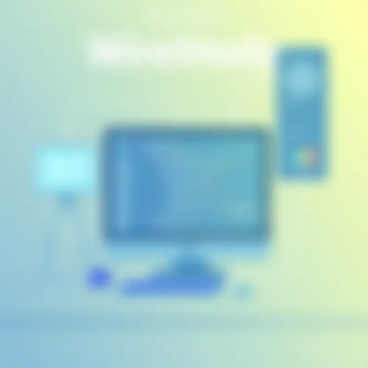 Case study illustration of wireframe application in a project