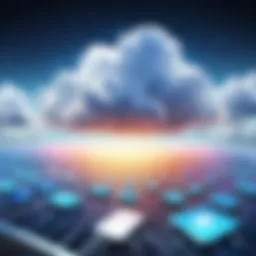 Innovative Cloud Computing Concept