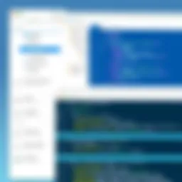 A modern code editor interface showcasing JavaScript syntax highlighting